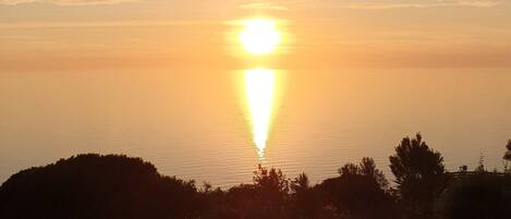 Vue depuis l’hébergement