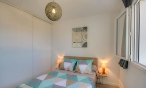 1 bedroom, iron/ironing board, free WiFi, bed sheets