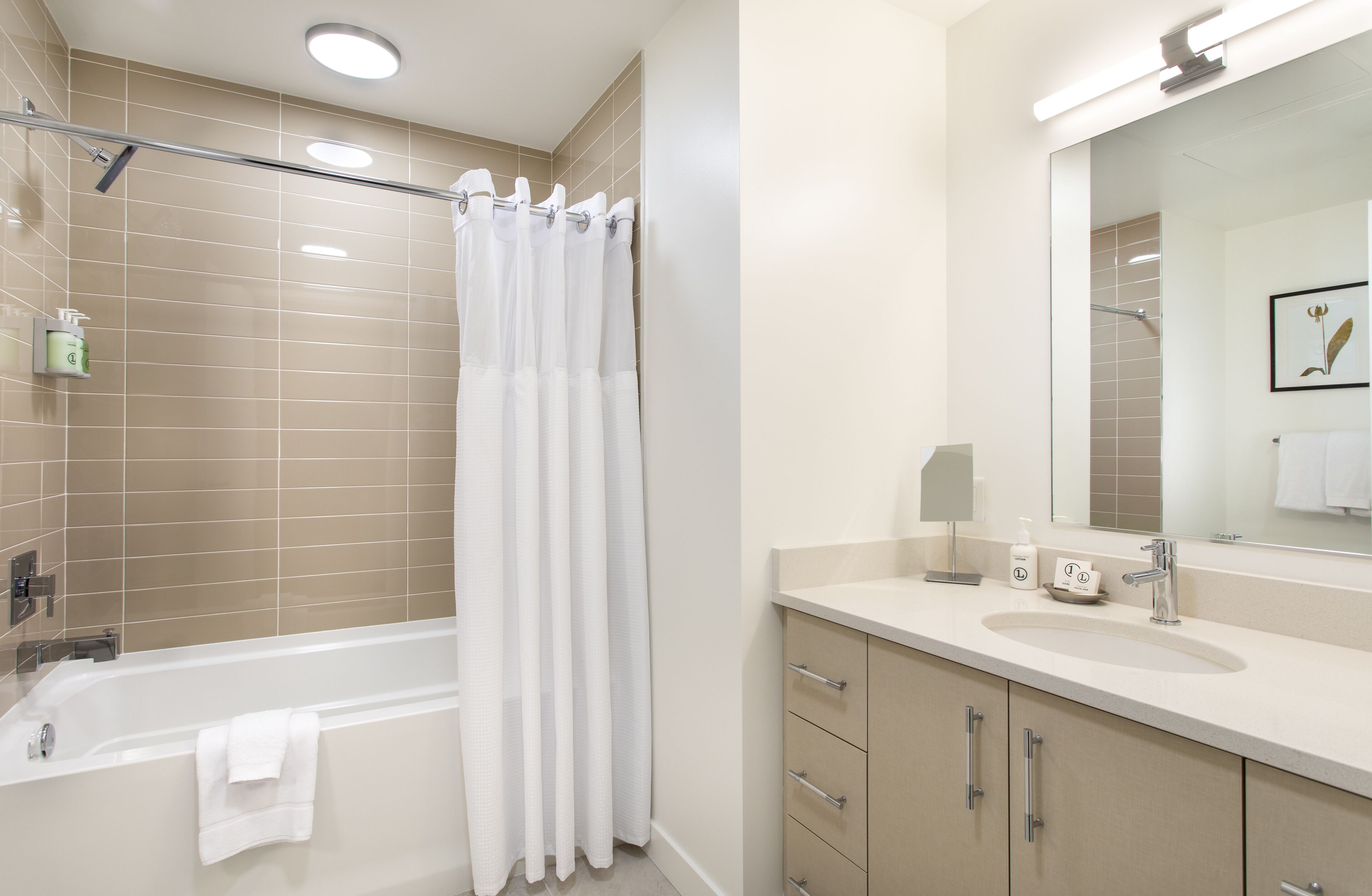 free toiletries, hair dryer, bathrobes, towels