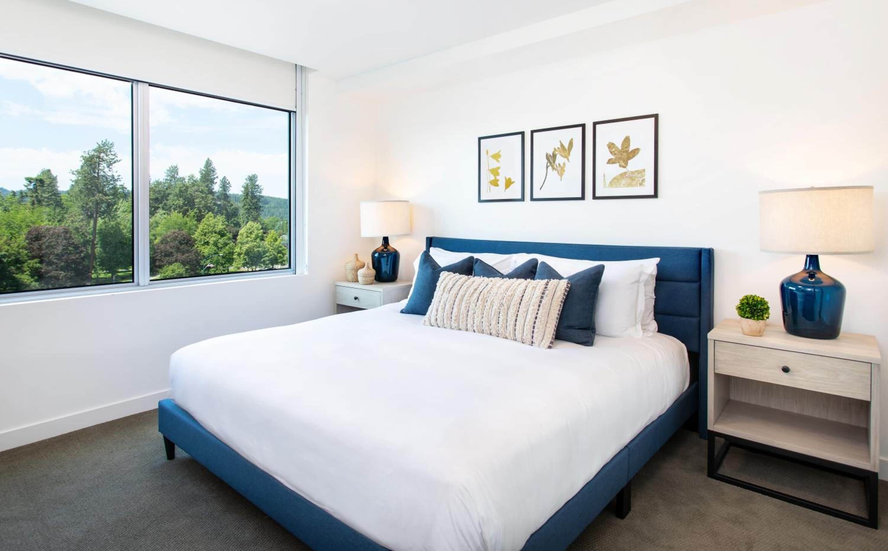 premium bedding, pillow-top beds, individually decorated