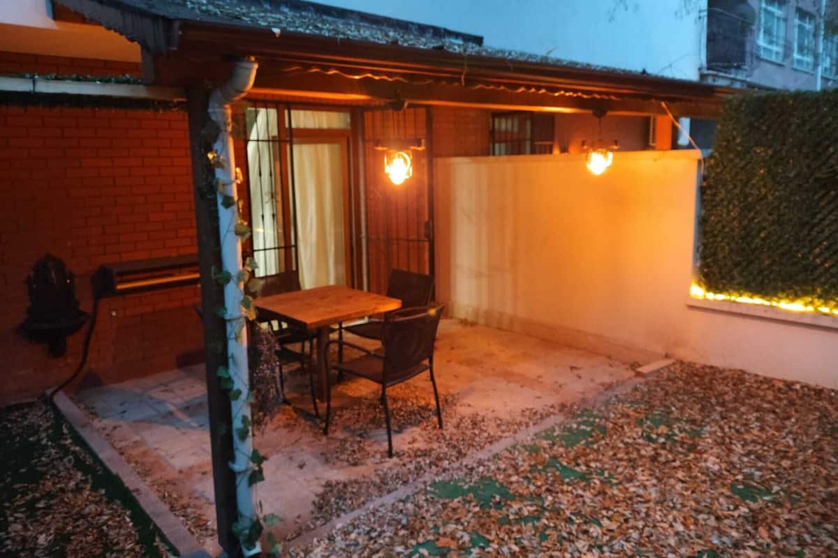 Panoramic Suite, Garden View, Garden Area | 1 bilik tidur, peralatan tempat tidur premium, gebar bulu kapas