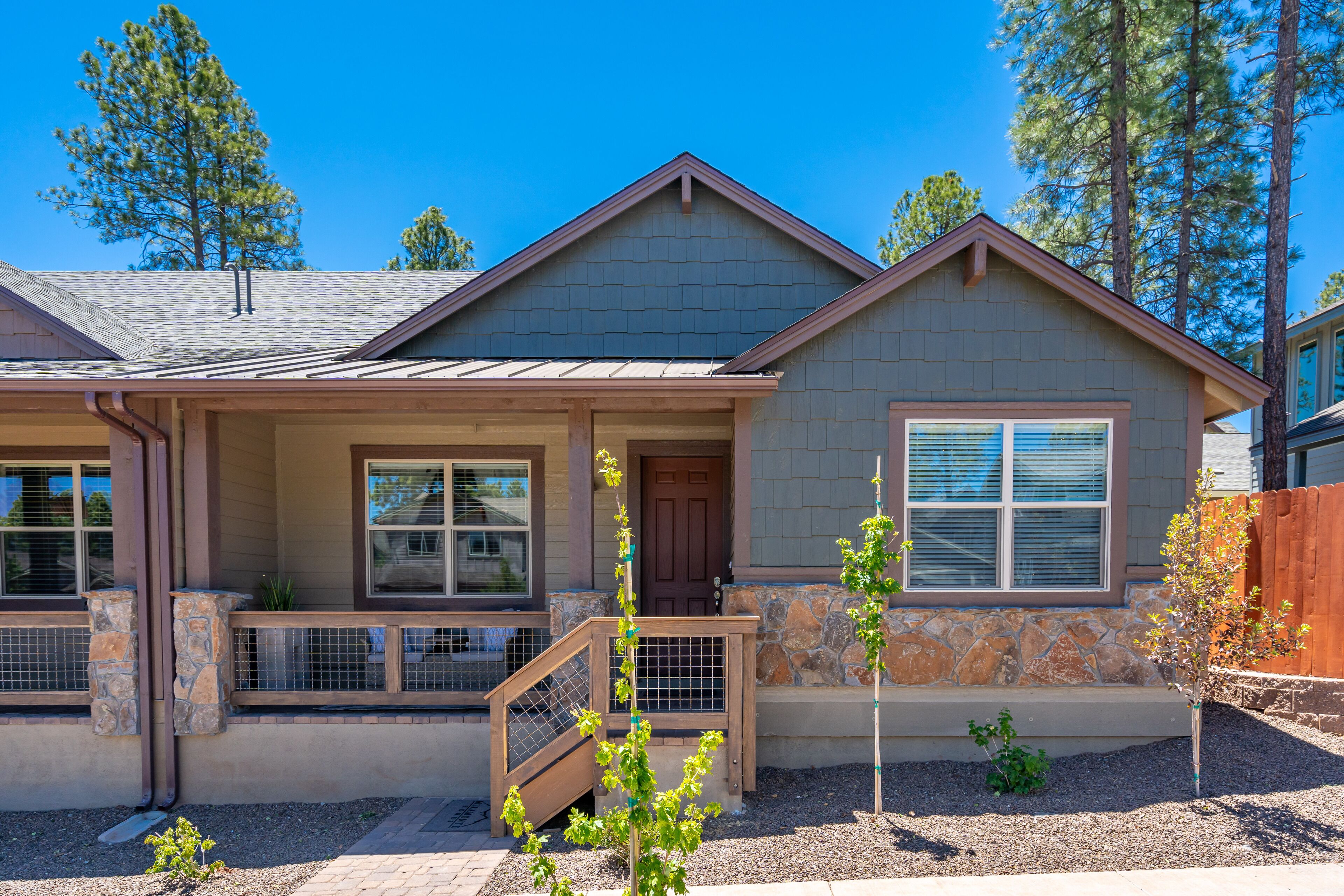 Front porch for relaxing