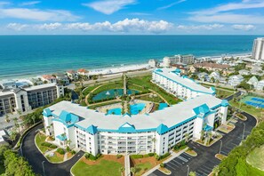 Exterior - Amalfi Coast 324D - Gulf View, Community Pool, Tennis, Beach Service Included! (Miramar Beach)