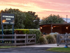 Façade de l’hébergement
