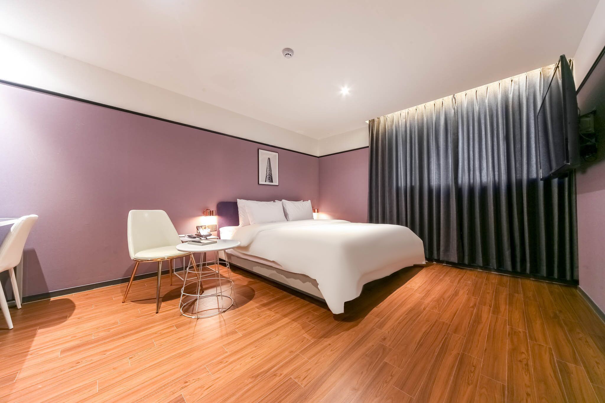 premium room, 1 king bed | desk, blackout curtains, free wifi, bed sheets