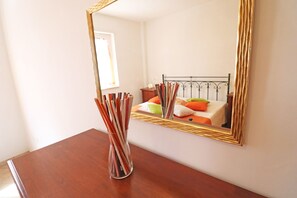 2 bedrooms, iron/ironing board, free WiFi, bed sheets - Holiday Home Martina with Balcony; Pets Allowed at Extra Charge, Parking spot available in a garage (Otranto)