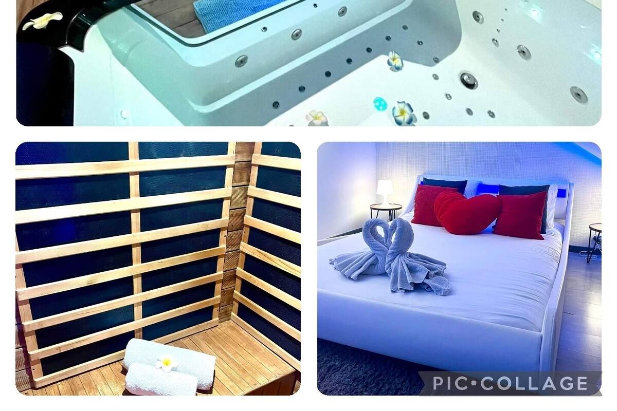 Maisonette, Whirlpool (Suite Passion) | Innen-Whirlpool