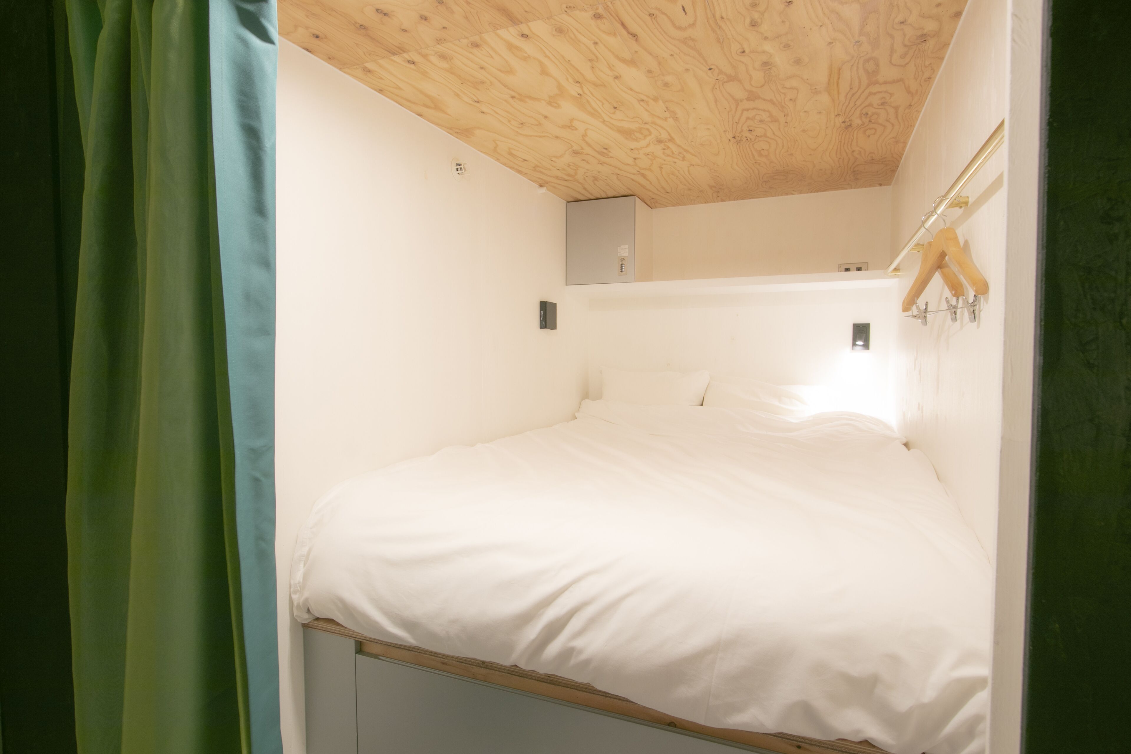 Blackout curtains, free WiFi, bed sheets