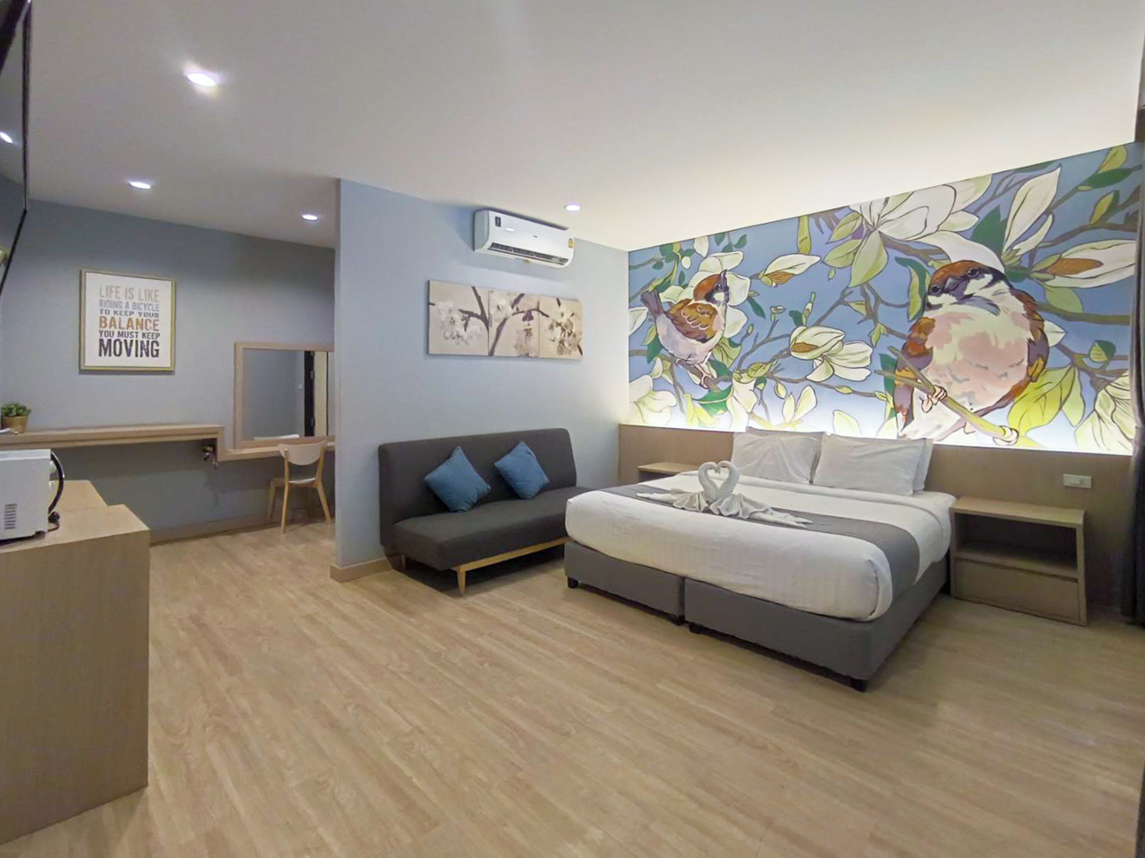 Exclusive Double Room | Free WiFi, bed sheets