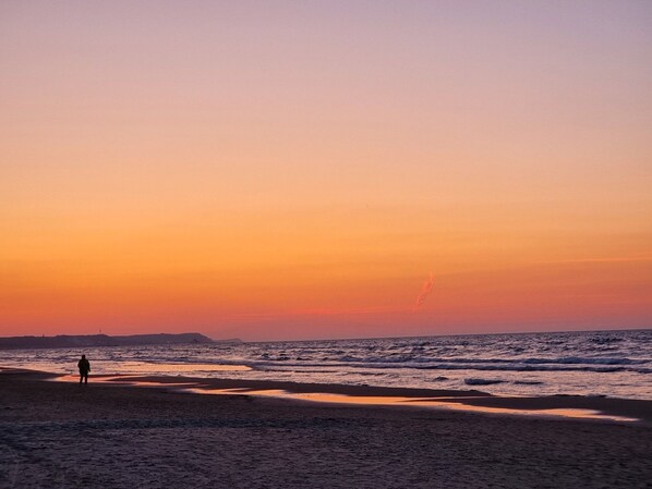 Una spiaggia nelle vicinanze
