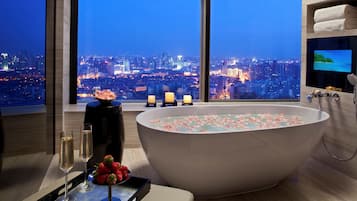 Baignoire relaxante profonde