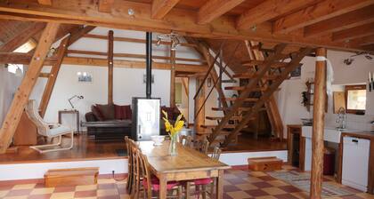 Chalet de charme confort, montagne, lacs et ski.