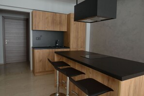 Apartamento luxo | Opções para refeição no quarto