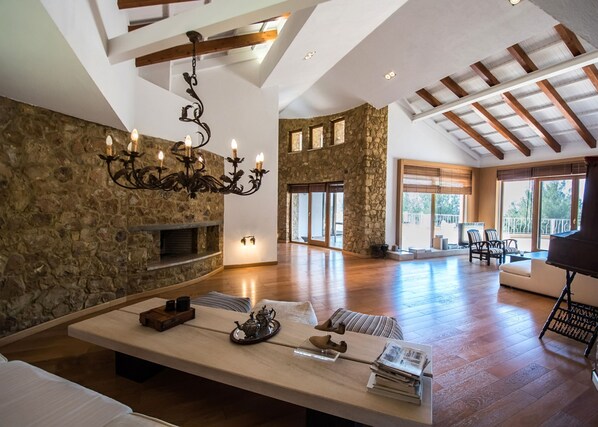 Villa, Private Pool | Living area