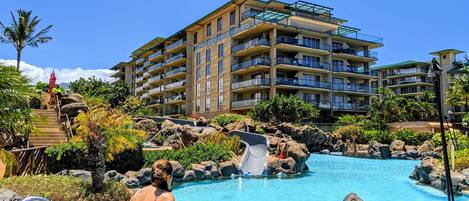 Außenpool, beheizter Pool