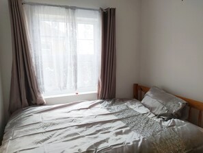 1 soverom og sengetøy