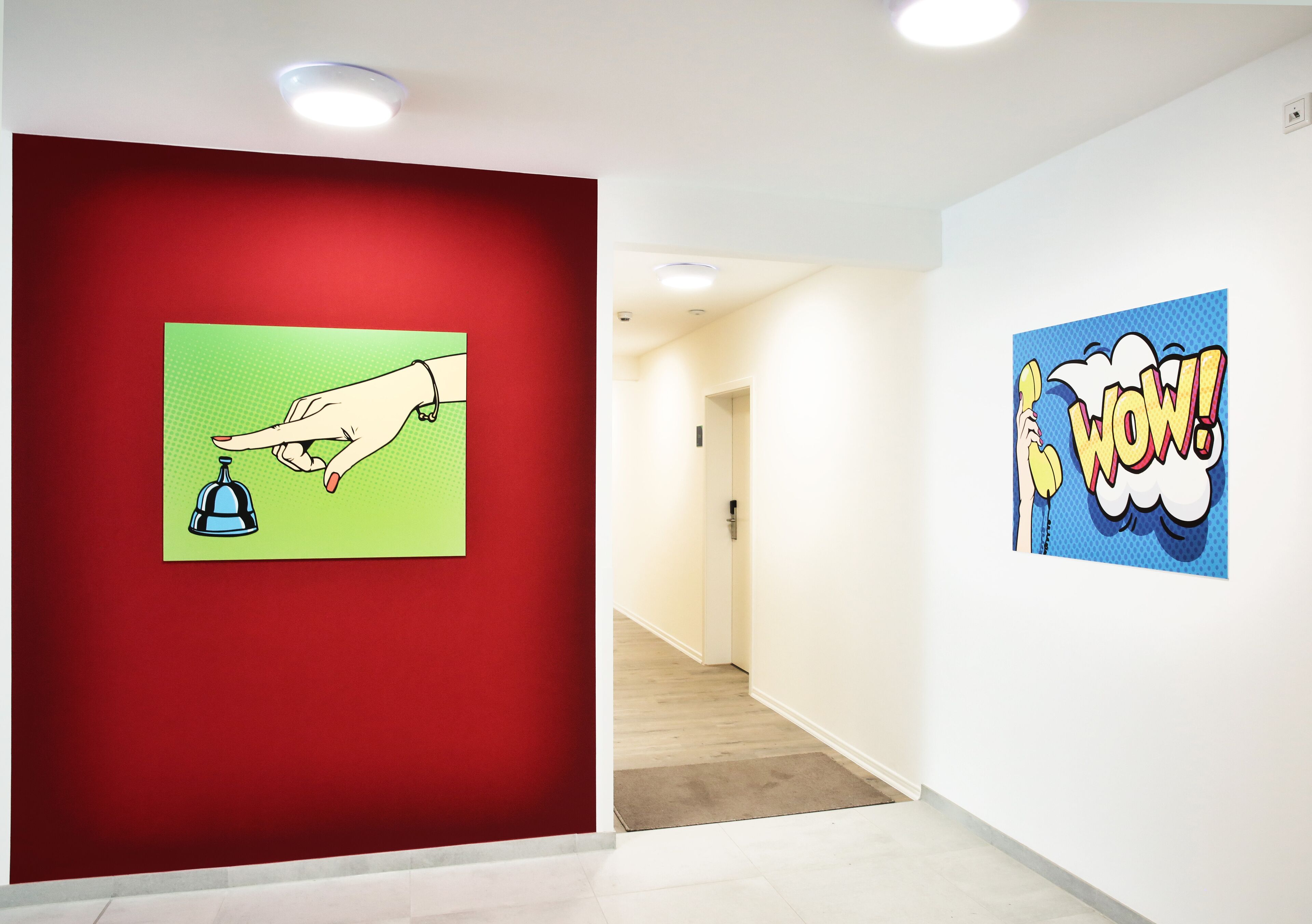 Fassade der Unterkunft