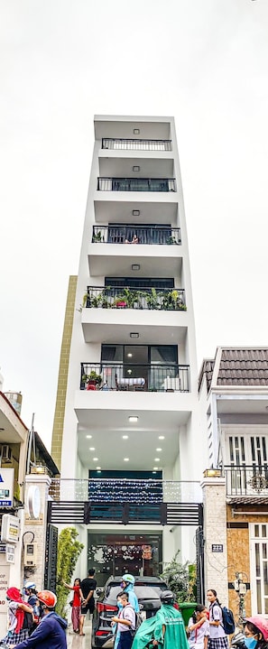 Fachada del alojamiento