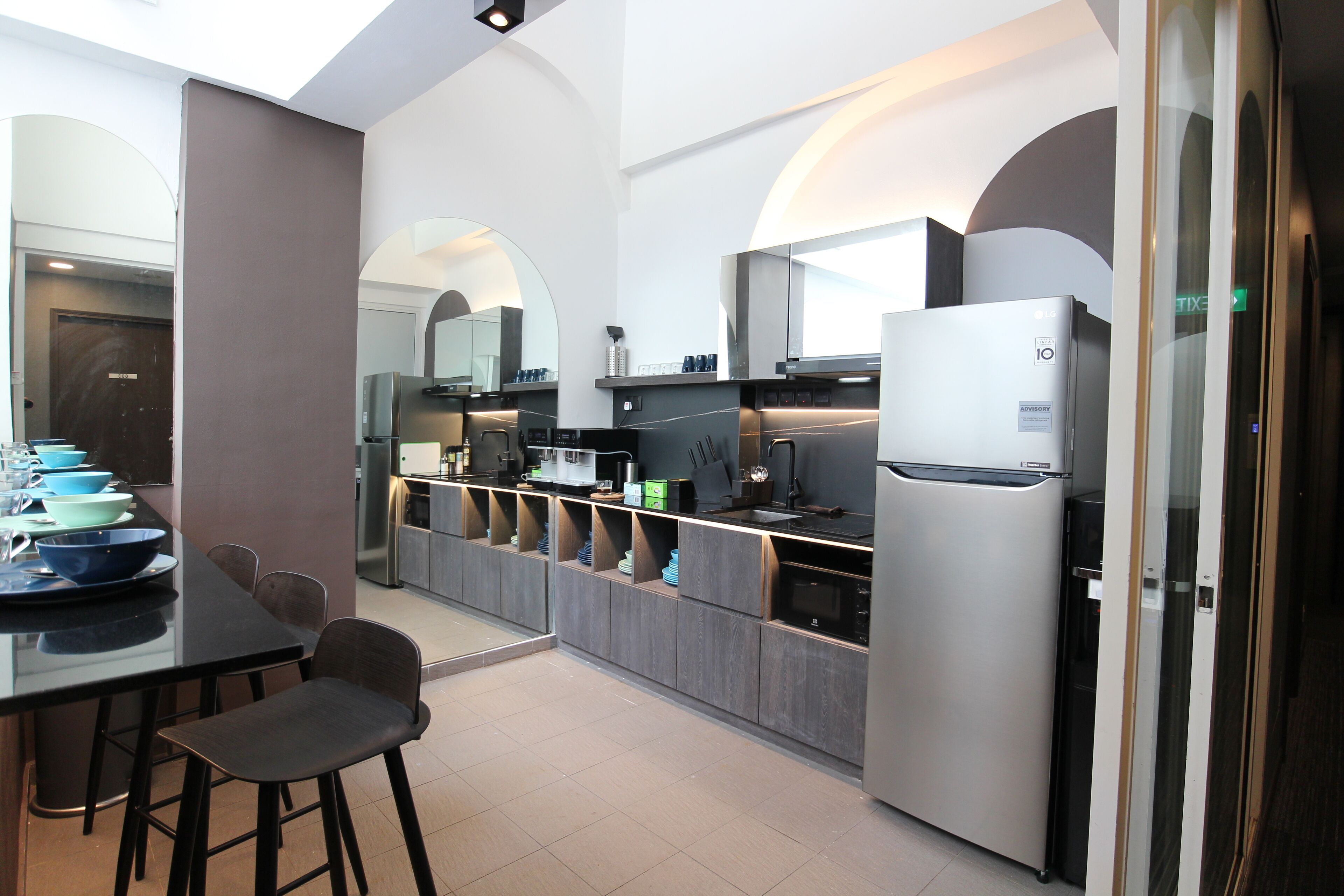 Instalaciones de cocina compartida