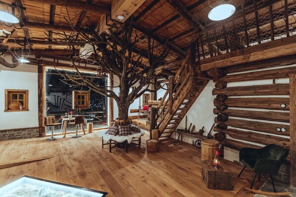 Lounge - Hotel Pension Seighof in Saalbach (Saalbach-Hinterglemm)