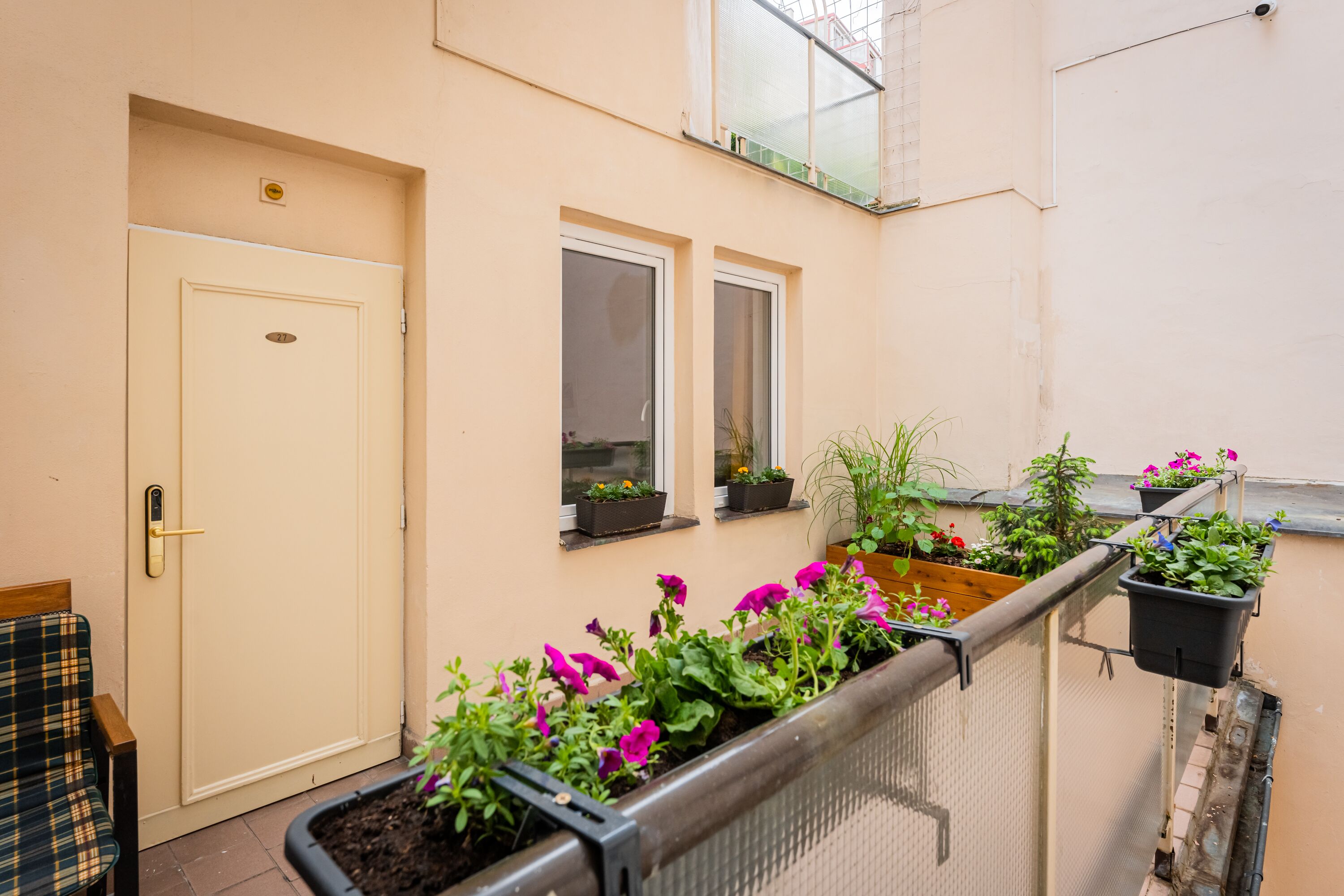 standard triple room, 1 bedroom, patio, courtyard view | terrace/patio