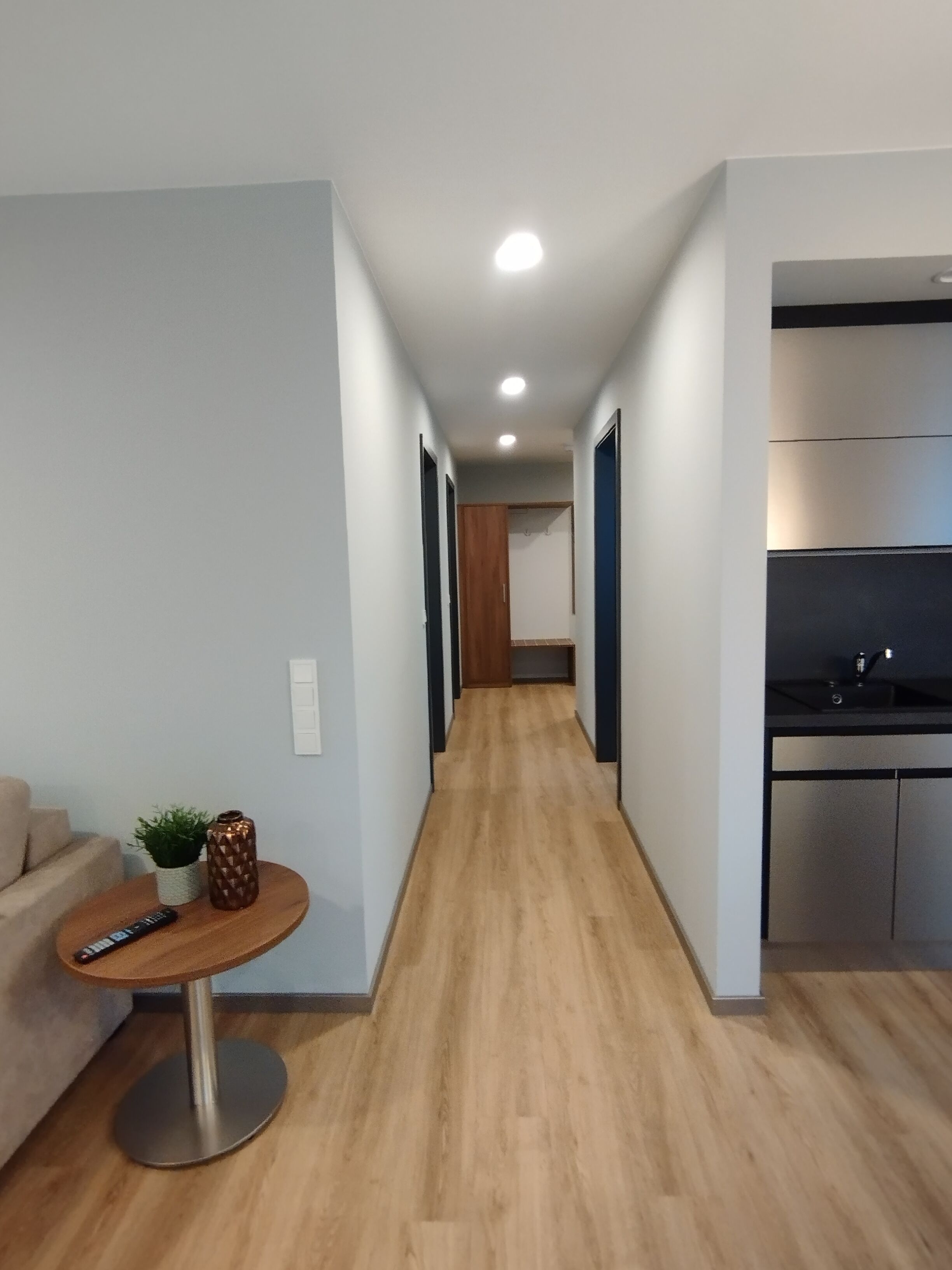 deluxe apartment, 2 bedrooms, non smoking, kitchen | living area | offices