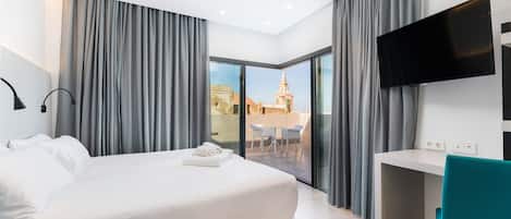 Panoramic Double Room, Terrace (Superior, Pool)