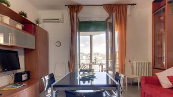 Apartment, 2 Bedrooms | Living area | LCD TV
