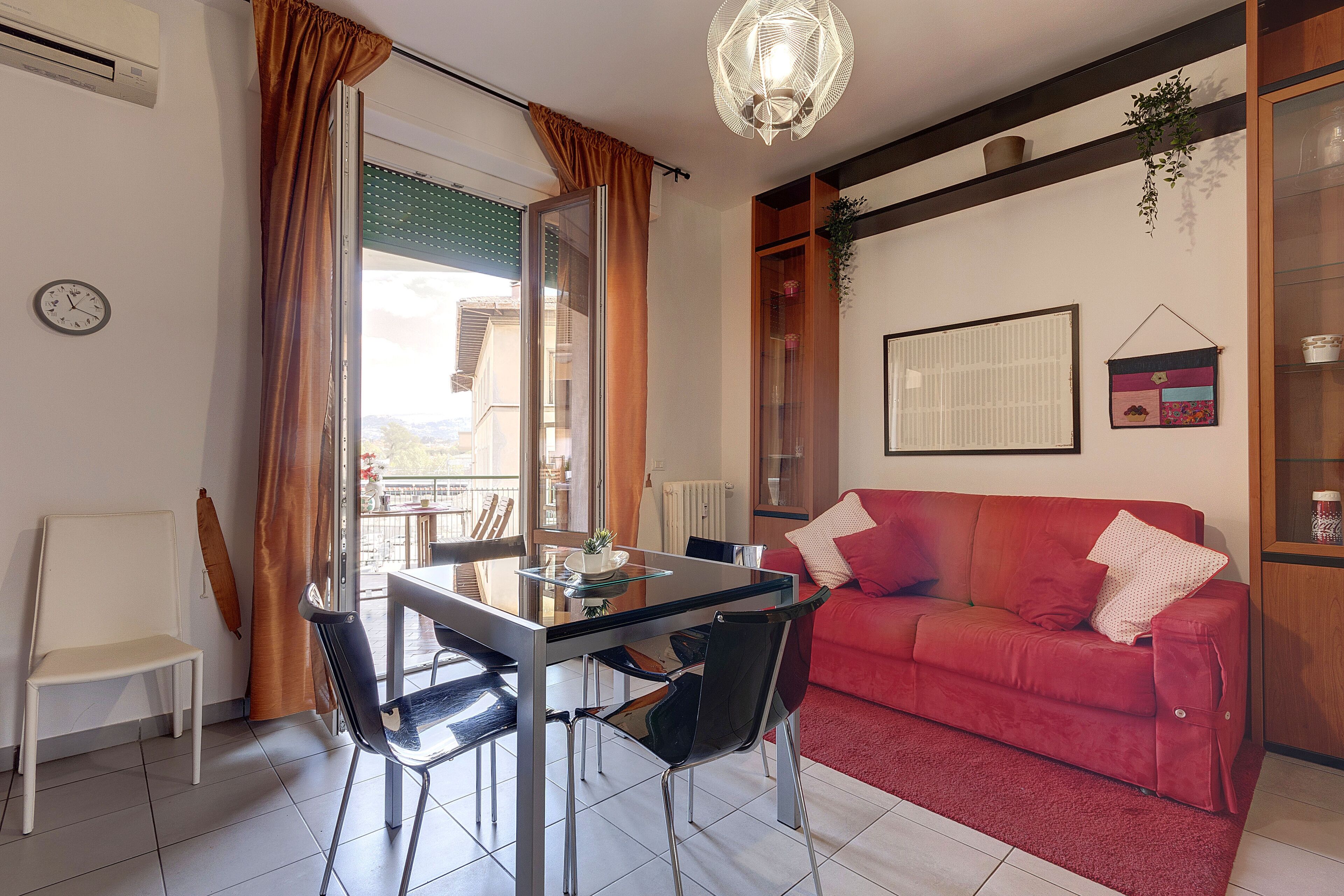 Lejlighed - 2 soveværelser | Opholdsområde | LCD-tv