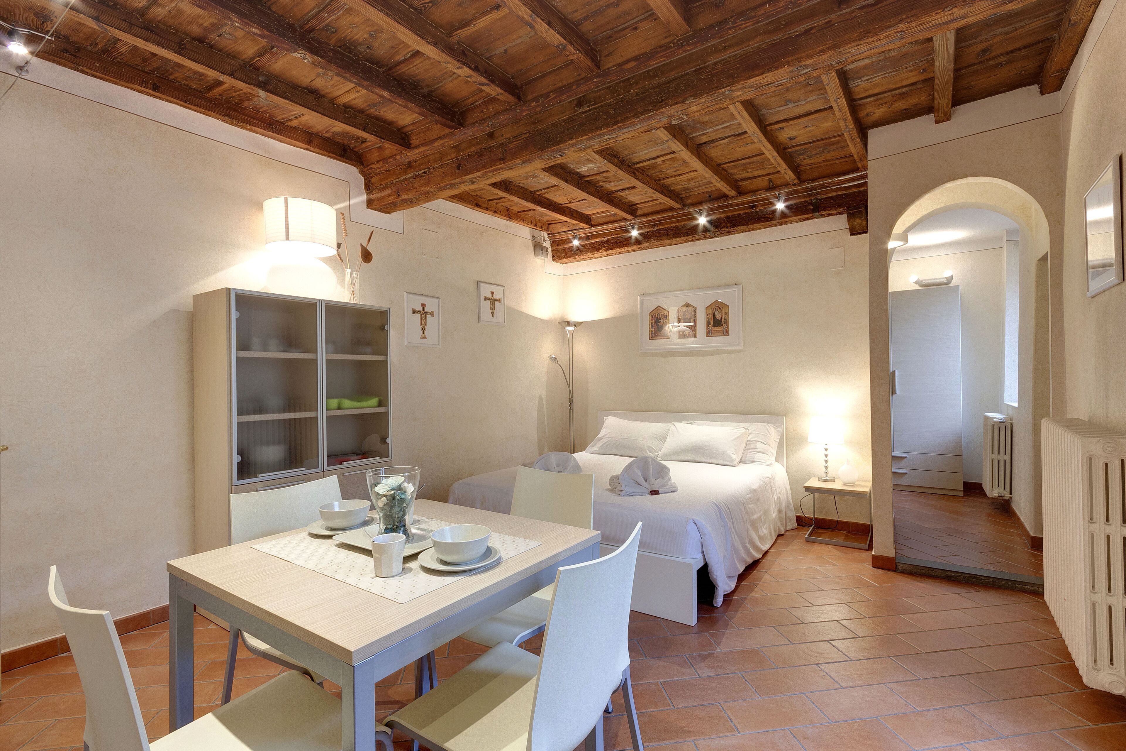 Appartement, 1 chambre | Restauration dans la chambre