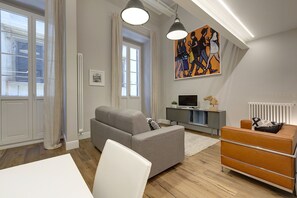 Apartment, 1 Bedroom | Living area | LCD TV - Mamo Florence - St. Elizabeth Loft Apartment (Florence)