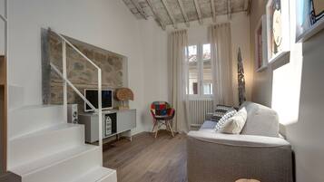 Apartment, 2 Bedrooms | Living area | LCD TV