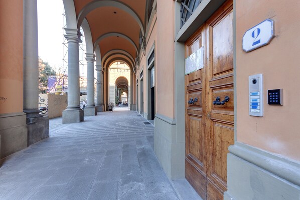 Ingresso della struttura