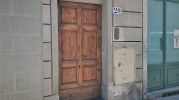 Fassade der Unterkunft