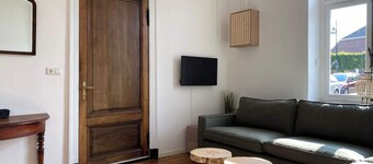 Authentic ground floor apartment (6p) near Maastricht