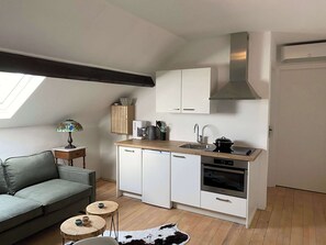 Interior - Cozy apartment (4p) prime location near Maastricht (Eijsden)