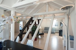 Living area - Hitrental Chapel Bridge Apartments (Lucerne)