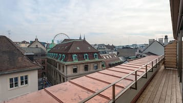 Udsigt fra overnatningsstedet