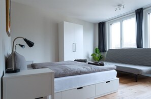 Bed sheets - Hitrental Marktplatz Studios (Basel)