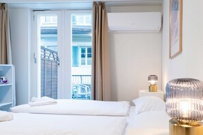 2 dormitorios y ropa de cama