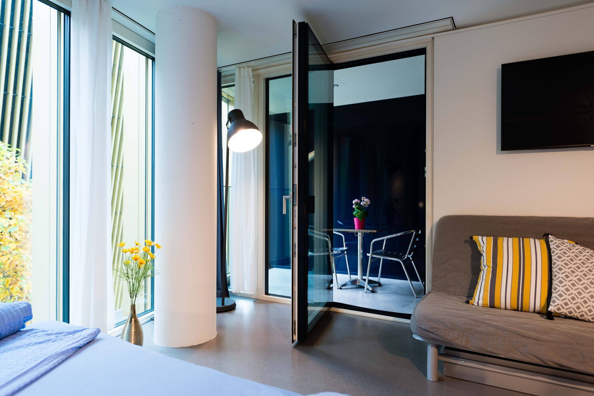 6 camere, lenzuola