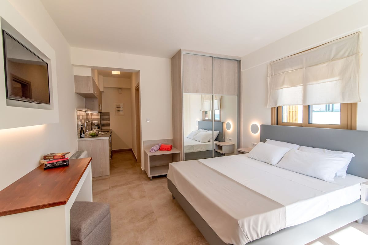 1 habitación y ropa de cama hipoalergénica