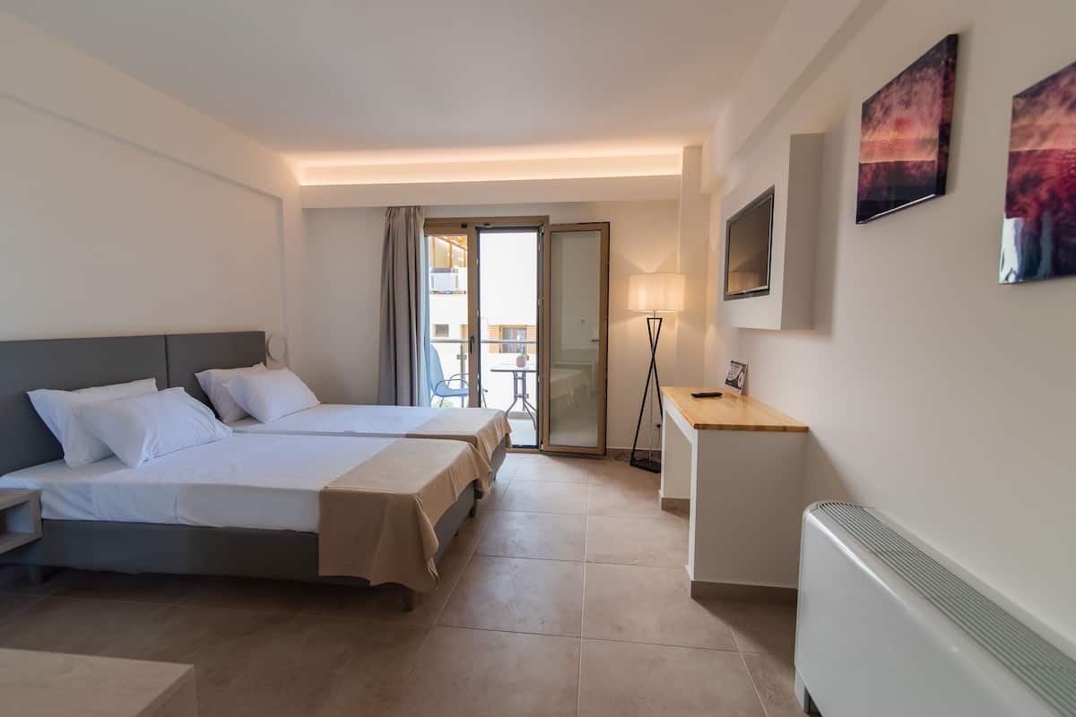 1 habitación y ropa de cama hipoalergénica