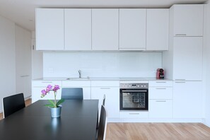Microwave, dishwasher, coffee/tea maker, highchair - Hitrental Basel Apartments (Basel)
