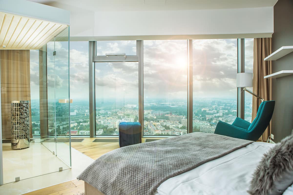 Luxury Apartment, 1 Bedroom, City View, Tower | Room amenity