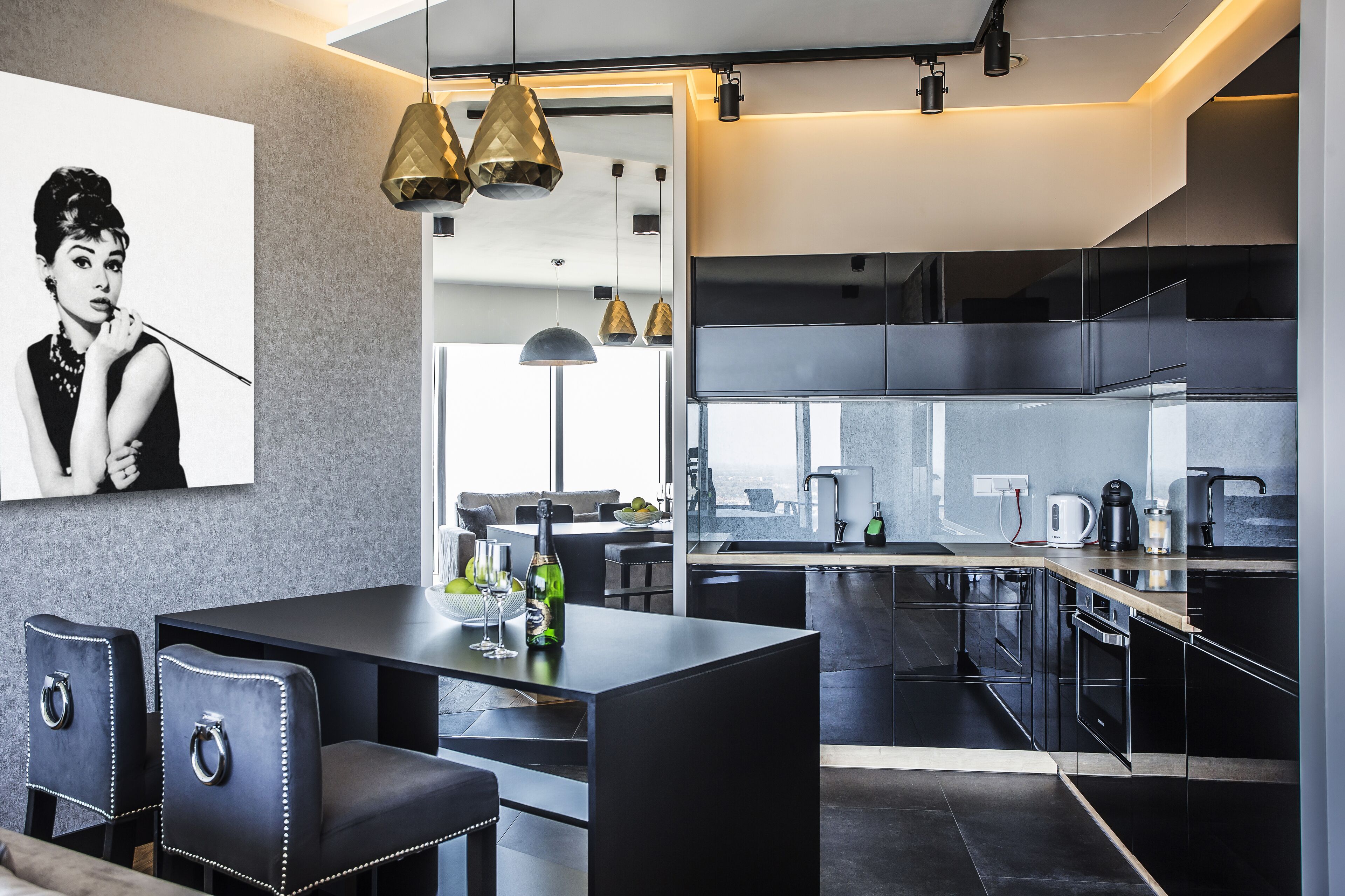 Executive Suite, 1 Bedroom, City View, Tower | Private kitchen | Fridge, microwave, stovetop, dishwasher