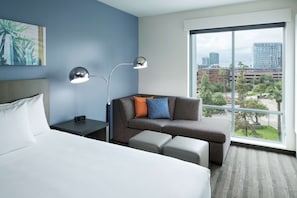 Room, 2 Queen Beds (with Den) | In-room safe, desk, blackout drapes, iron/ironing board