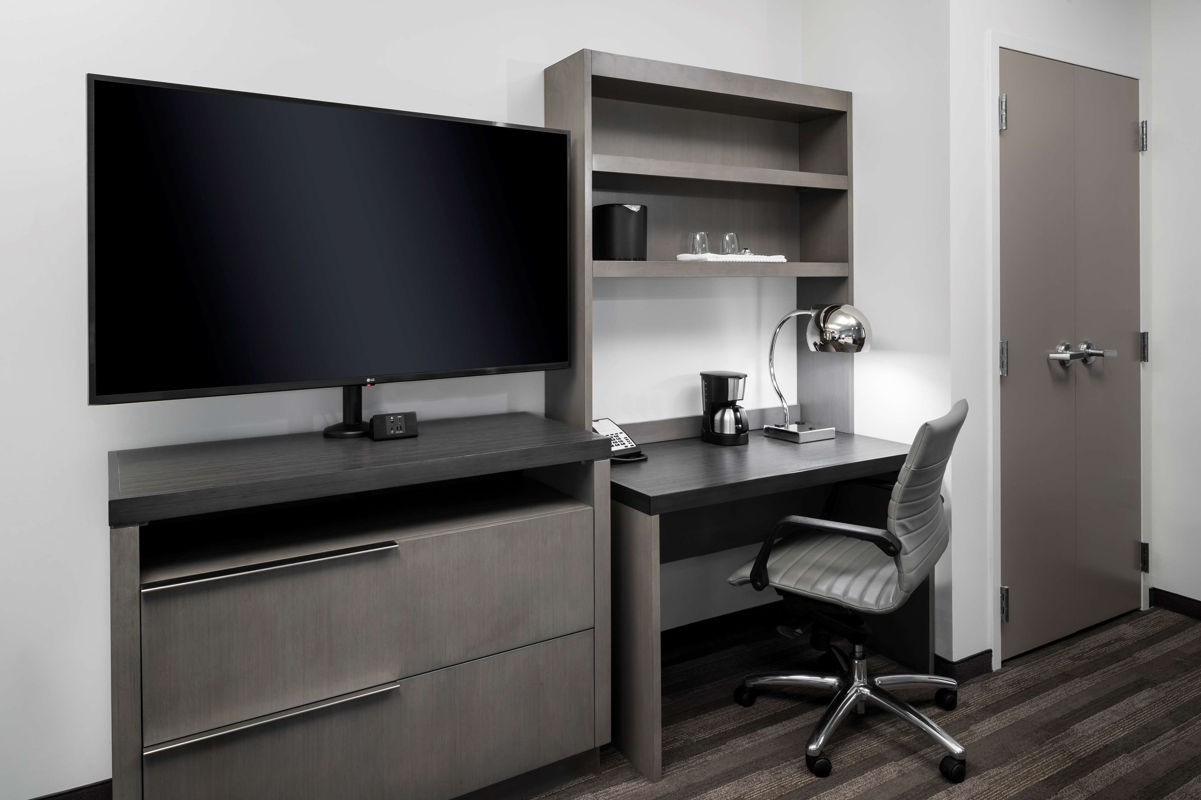 room, 1 king bed with sofa bed, accessible (with shower) | 1 bedroom, in-room safe, desk, blackout curtains