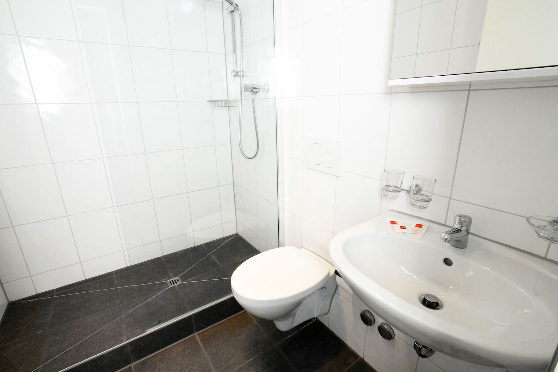 Dusche, Handtücher