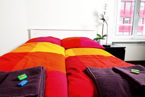 5 chambres, draps fournis
